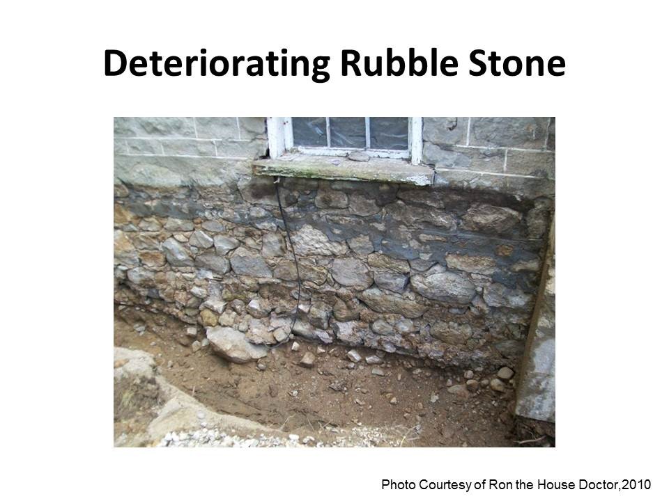 Rubble Stone Foundation - AET98